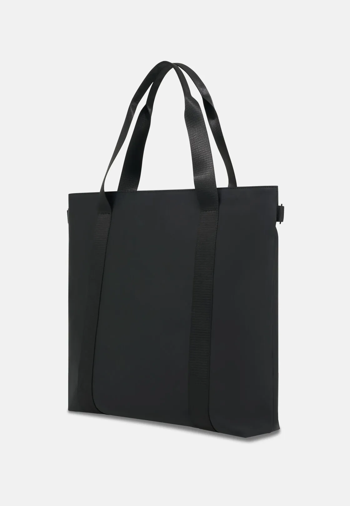 Boggi, Tote Bag In Tessuto Gommato, Uomo, Nero - immagine 4