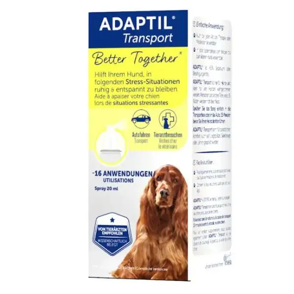 Adaptil Transport Spray calmante per cani 60 ml - Antiansia per cani - immagine 1