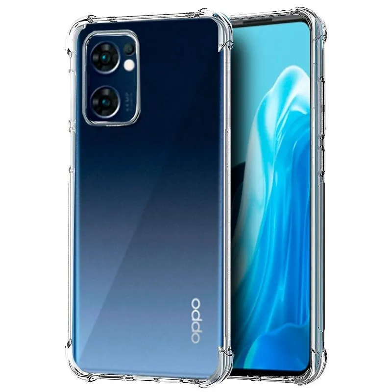 Fantastica custodia antishock trasparente per Oppo Find X5 Lite - immagine 1