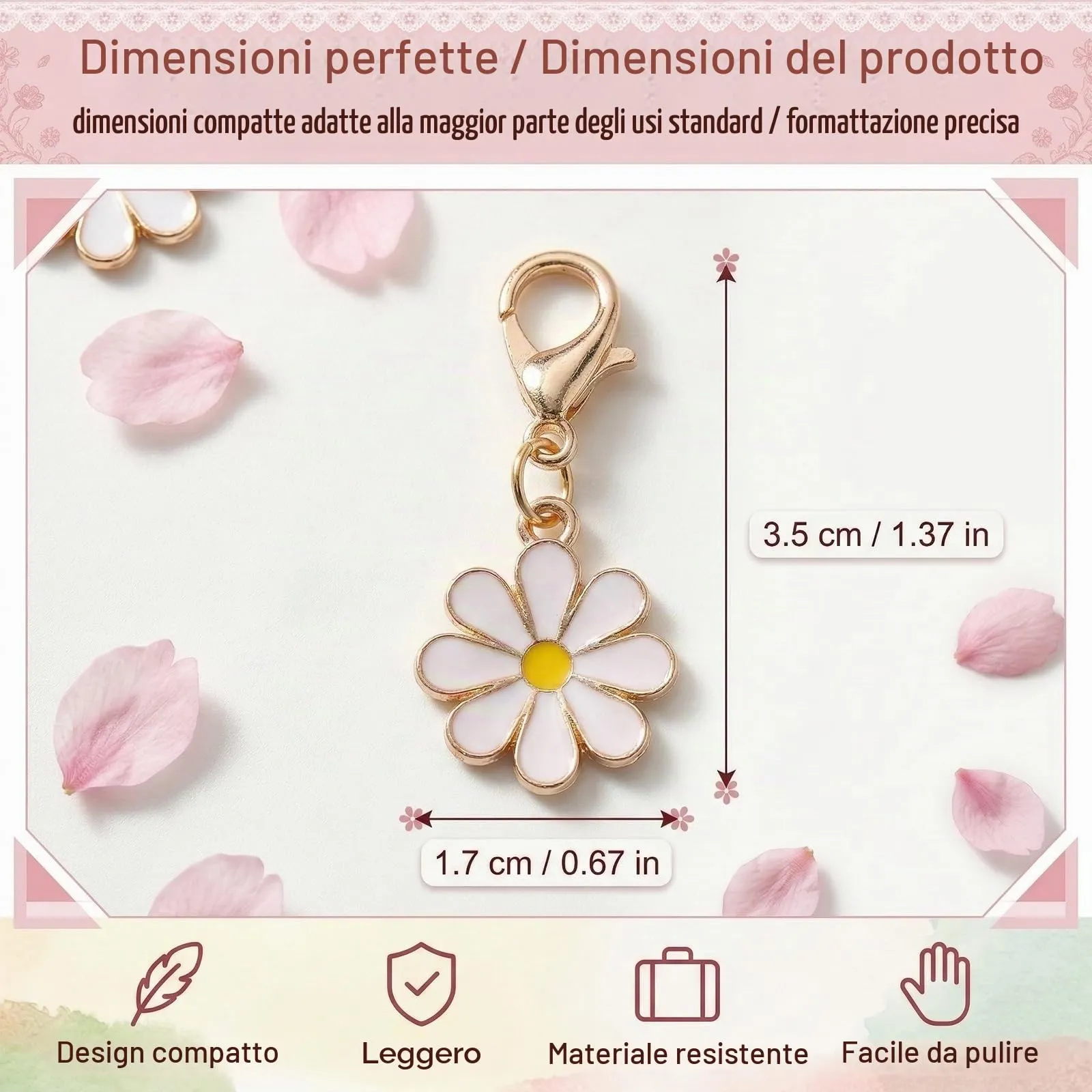 TEOZBLU Bomboniere per bomboniere matrimonio, multicolore, 17 mm x 35 mm - immagine 2