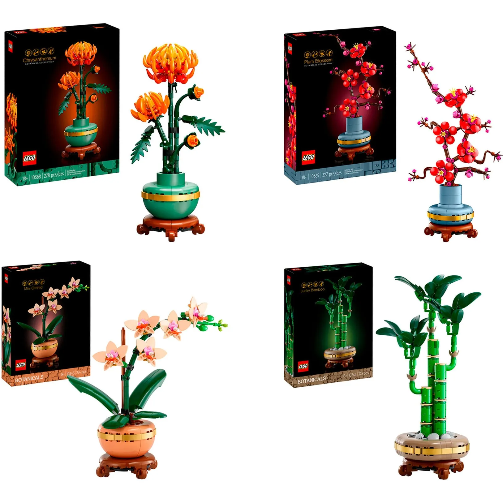 Botanicals Pacchetto Le Quattro Stagioni, Giochi di costruzione - immagine 1