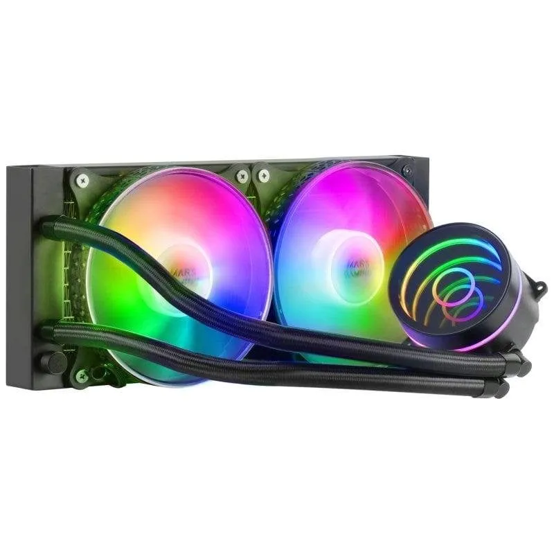 Refrigerazione Liquida Mars Gaming ML-ONE240 240mm 2 Ventole FRGB - immagine 1