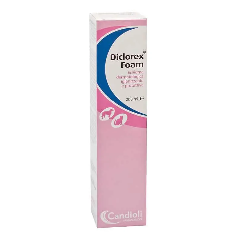 Diclorex foam schiuma dermatologica flacone 200 ml - immagine 1