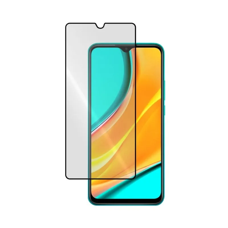 Pellicola protettiva in vetro temperato 3D PcCom Essential per Xiaomi Redmi 9 - immagine 1
