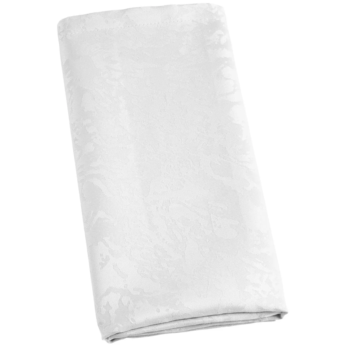 6x PULSIVA Tovaglioli in stoffa Berlino; 50x50 cm (LxL); bianco; 6 pz. / Pacco - immagine 1