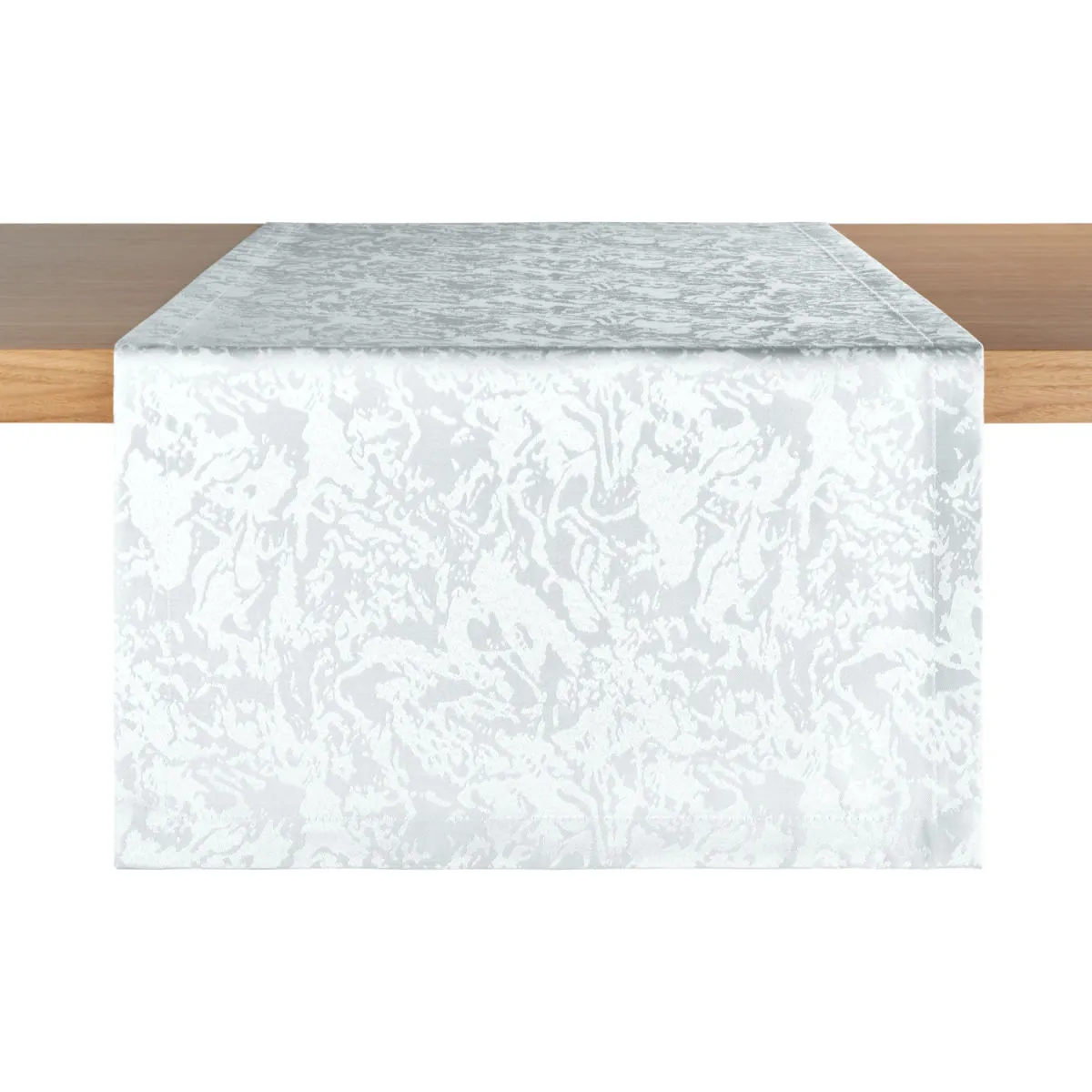 2x PULSIVA Runner tavolo Berlino; 40x130 cm (LxL); bianco; rettangolare; 2 pz. / Pacco - immagine 1