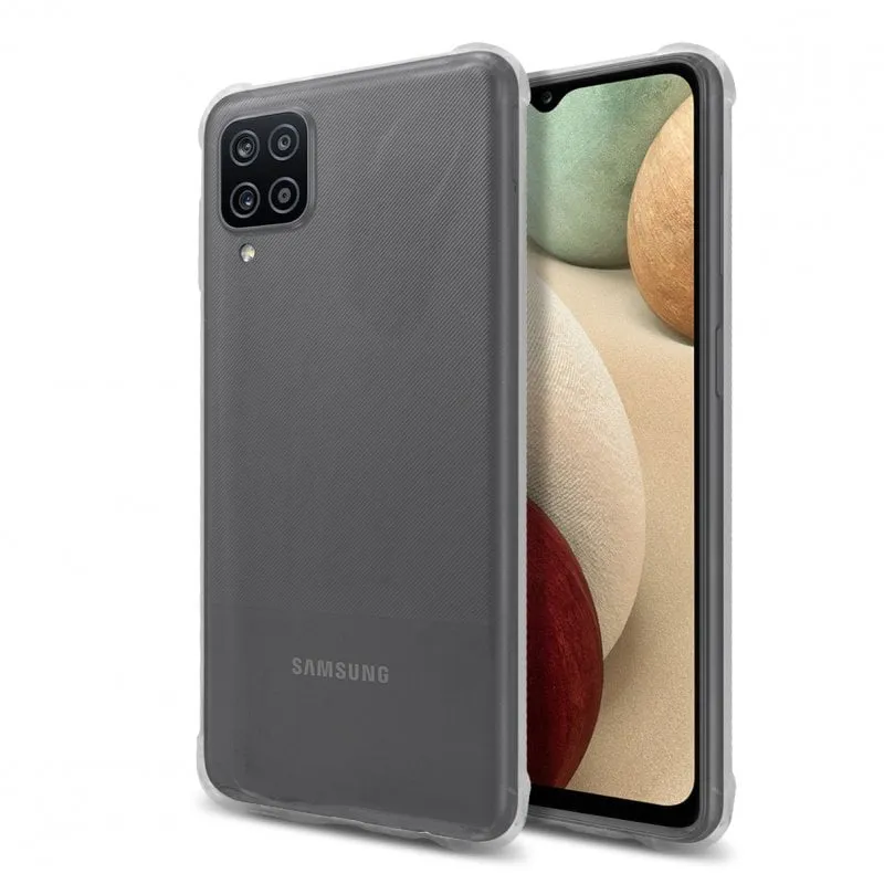 Custodia Antishock Trasparente PcCom Essential per Samsung Galaxy A12/M12 - immagine 1
