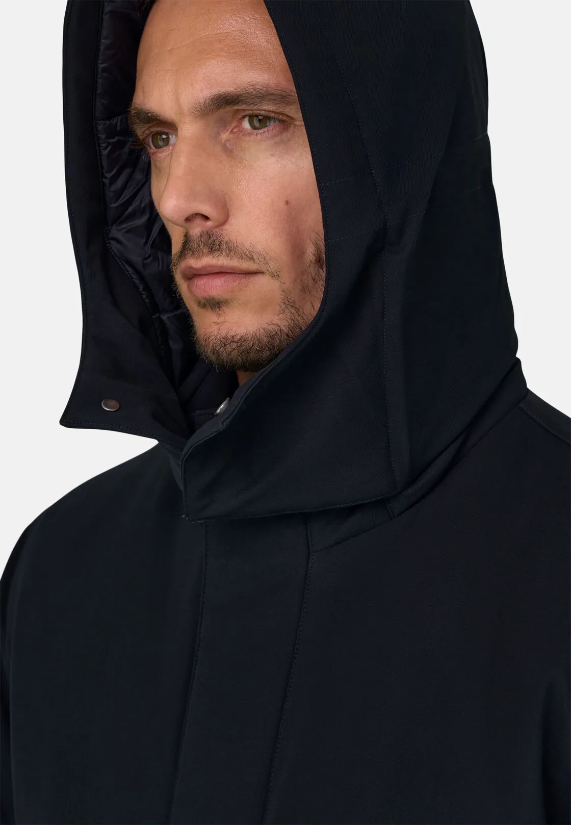 Boggi, Parka Imbottito In Tessuto Tecnico B Tech, Uomo, Navy, Taglia: XXL - immagine 3