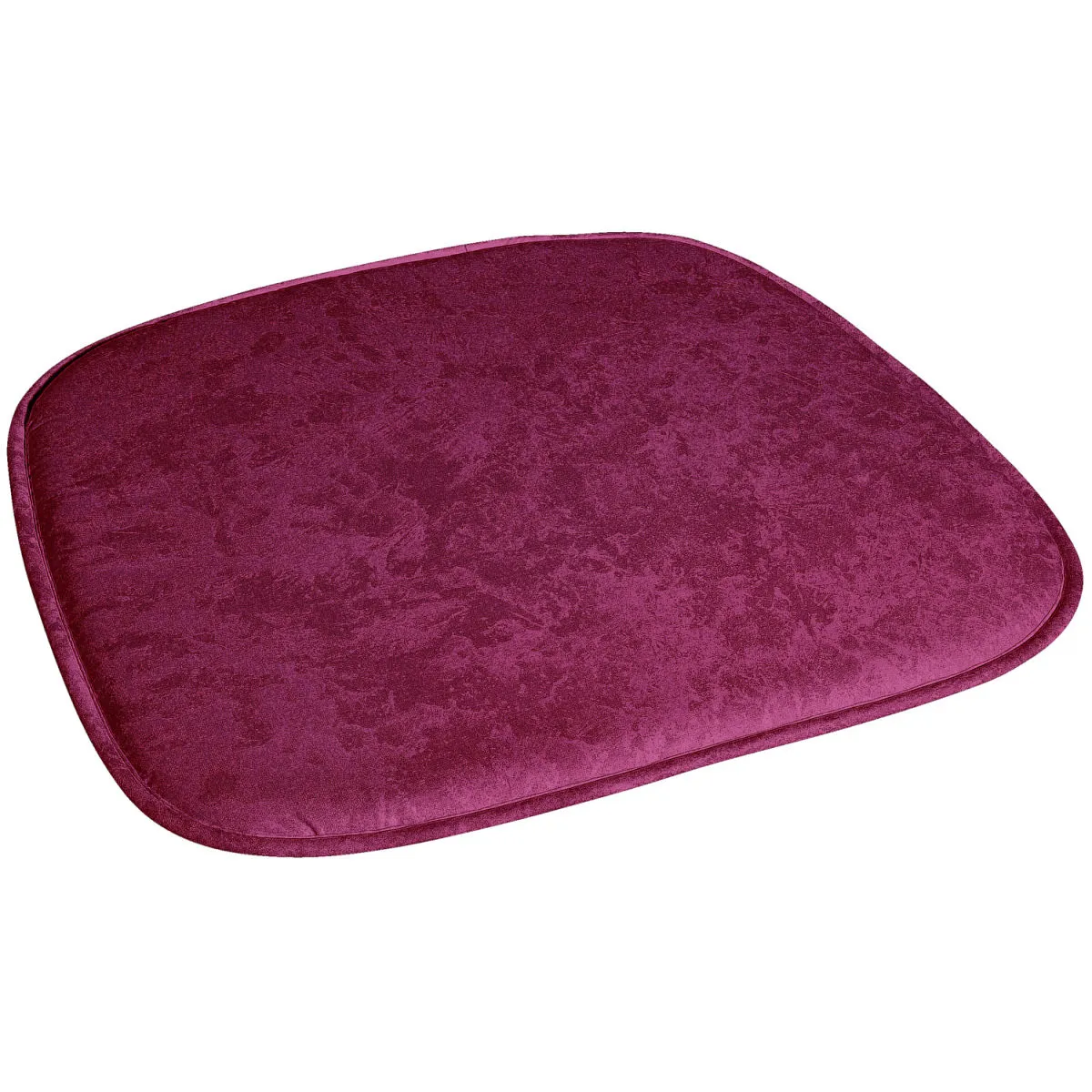 ERWIN M. Cuscino sedia idrorepellente Firenze; 41x38x2.5 cm (LxLxH); bordeaux - immagine 1