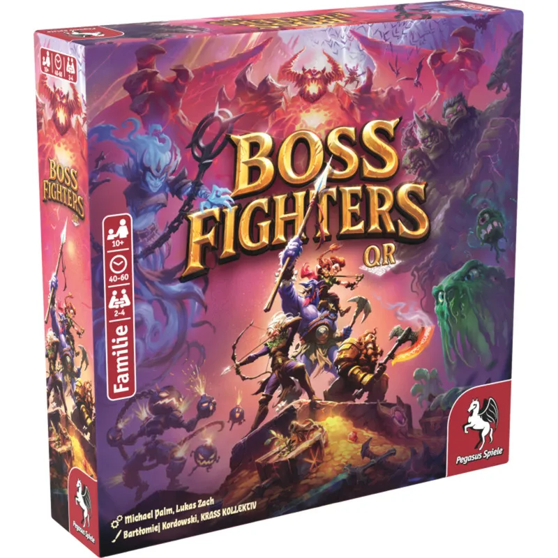Boss Fighters QR, Gioco da tavolo - immagine 1