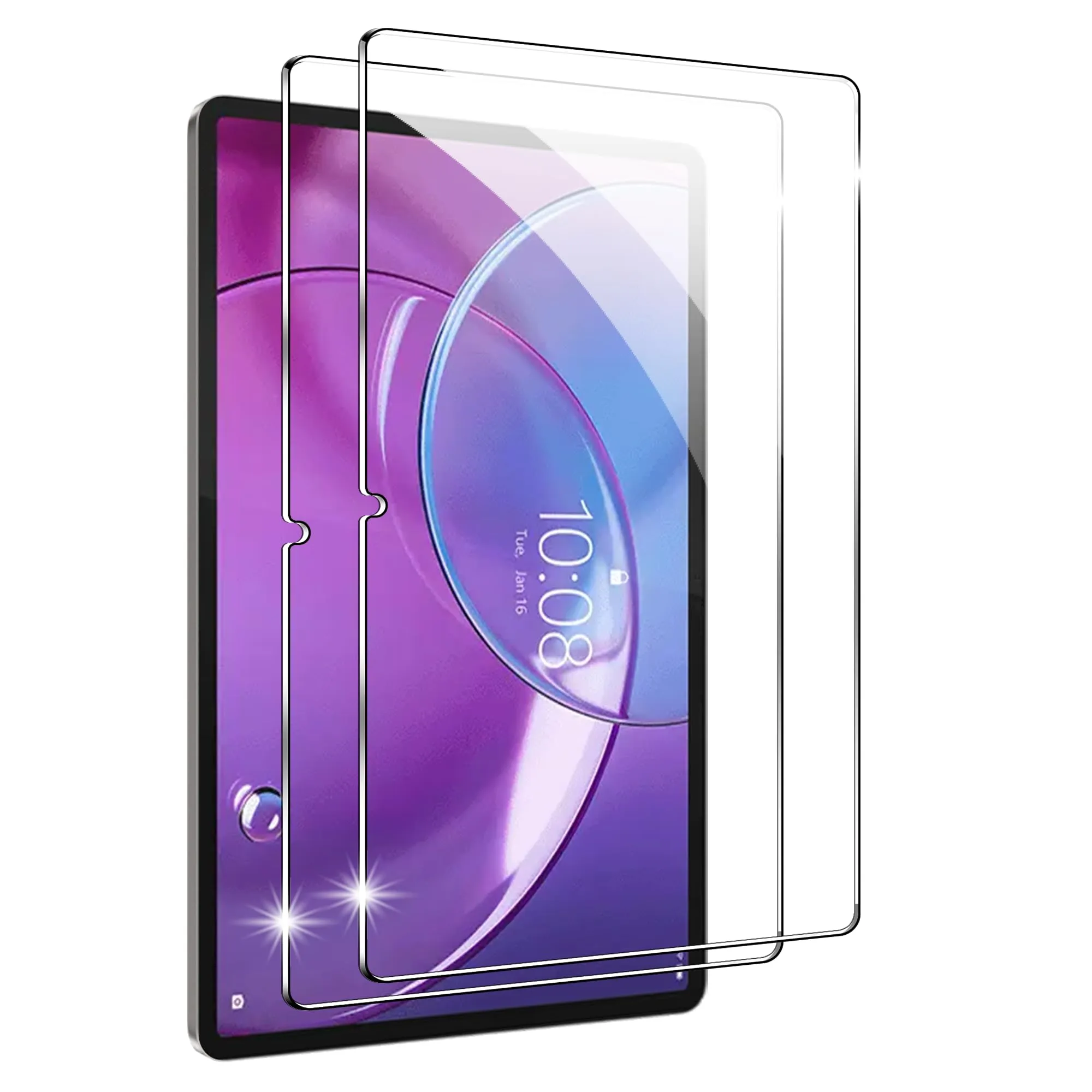 CAUHENYEE Pellicola Protettiva per Lenovo Idea Tab Pro Gen 2 Vetro Temperato, Confezione da 2 HD Trasparente Pellicola Protettiva in Vetro Protettiva per Lenovo Idea Tab Pro Gen 2, AntiGraffio - immagine 1