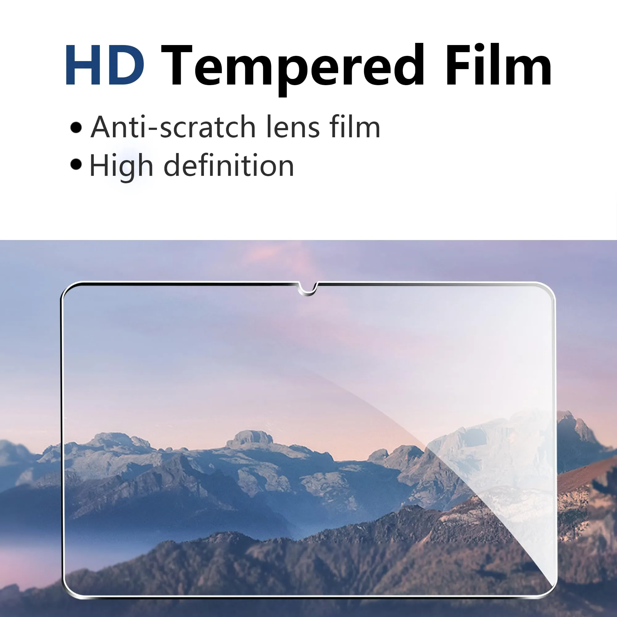 CAUHENYEE Pellicola Protettiva per Lenovo Idea Tab Pro Gen 2 Vetro Temperato, Confezione da 2 HD Trasparente Pellicola Protettiva in Vetro Protettiva per Lenovo Idea Tab Pro Gen 2, AntiGraffio - immagine 3
