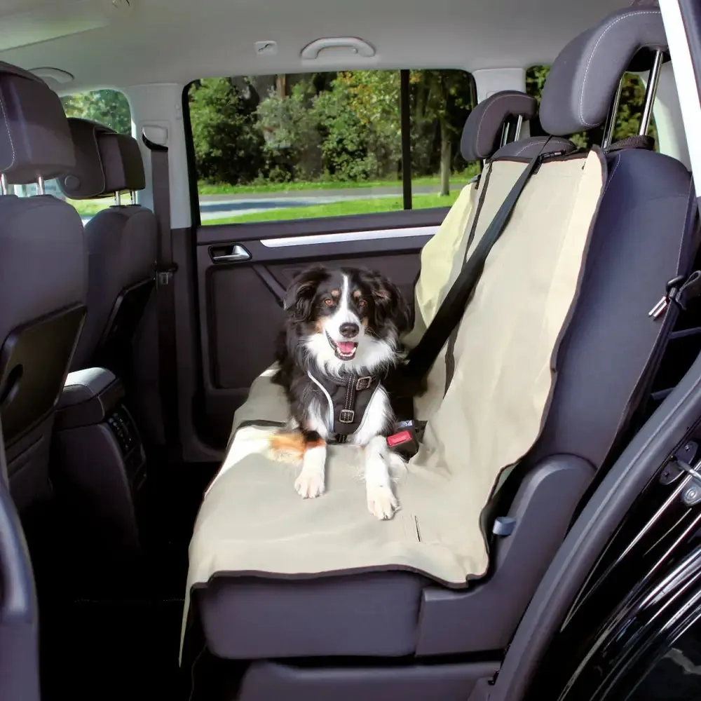 Coprisedili per auto Beige Trixie 1,40 x 1,20 m - Trasportino cane - immagine 1