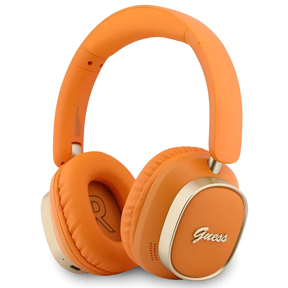 Auricolare Bluetooth Guess Rectangle Metal Script, A2DP, Arancione - immagine 1