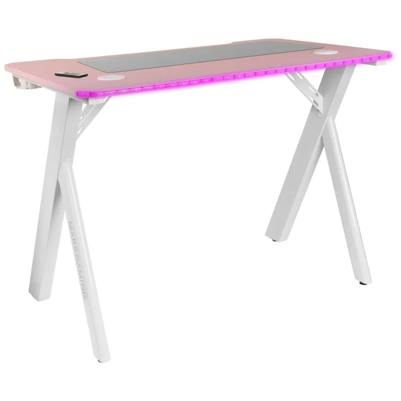 Tavolo da gioco Mars Gaming MGD100RGB rosa - immagine 1