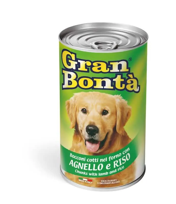Gran Bontacane Bocconi 1230g Agnello e Riso - immagine 1