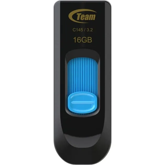 C145 unità flash USB 16 GB USB tipo A 3.2 Gen 1 (3.1 Gen 1) Nero, Blu, Chiavetta USB - immagine 1