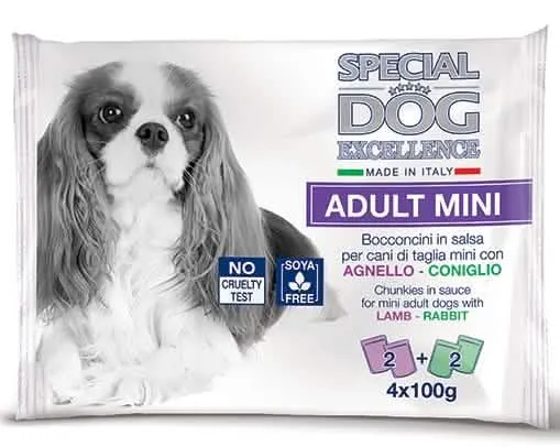 Special Dog Excellence Bocconi 12x100g Agnello e Coniglio - immagine 1
