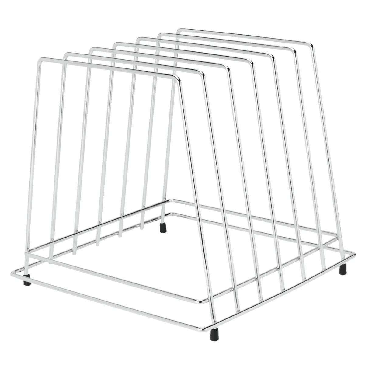 VEGA Portataglieri Tonka 6 scomparti; 27x29x29 cm (LxLxH); argento - immagine 1