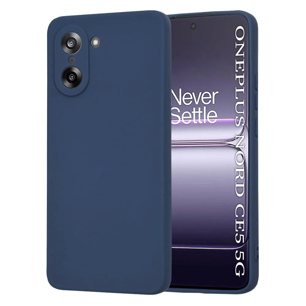 Custodia per OnePlus Nord CE5, Techsuit, SoftFlex, Blu Navy - immagine 1