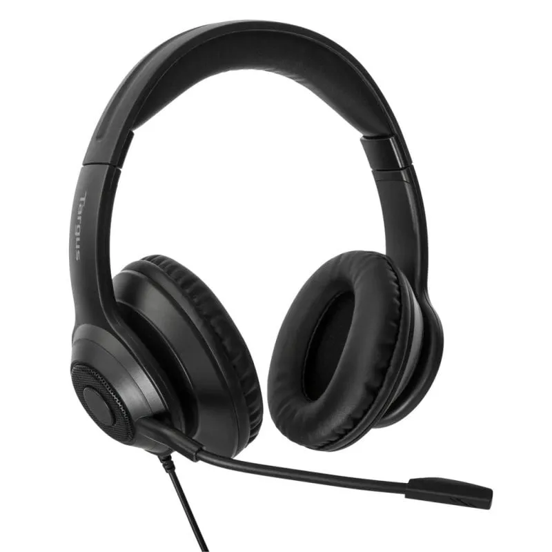 Cuffie Targus AEH102GL con microfono USB nero - immagine 1