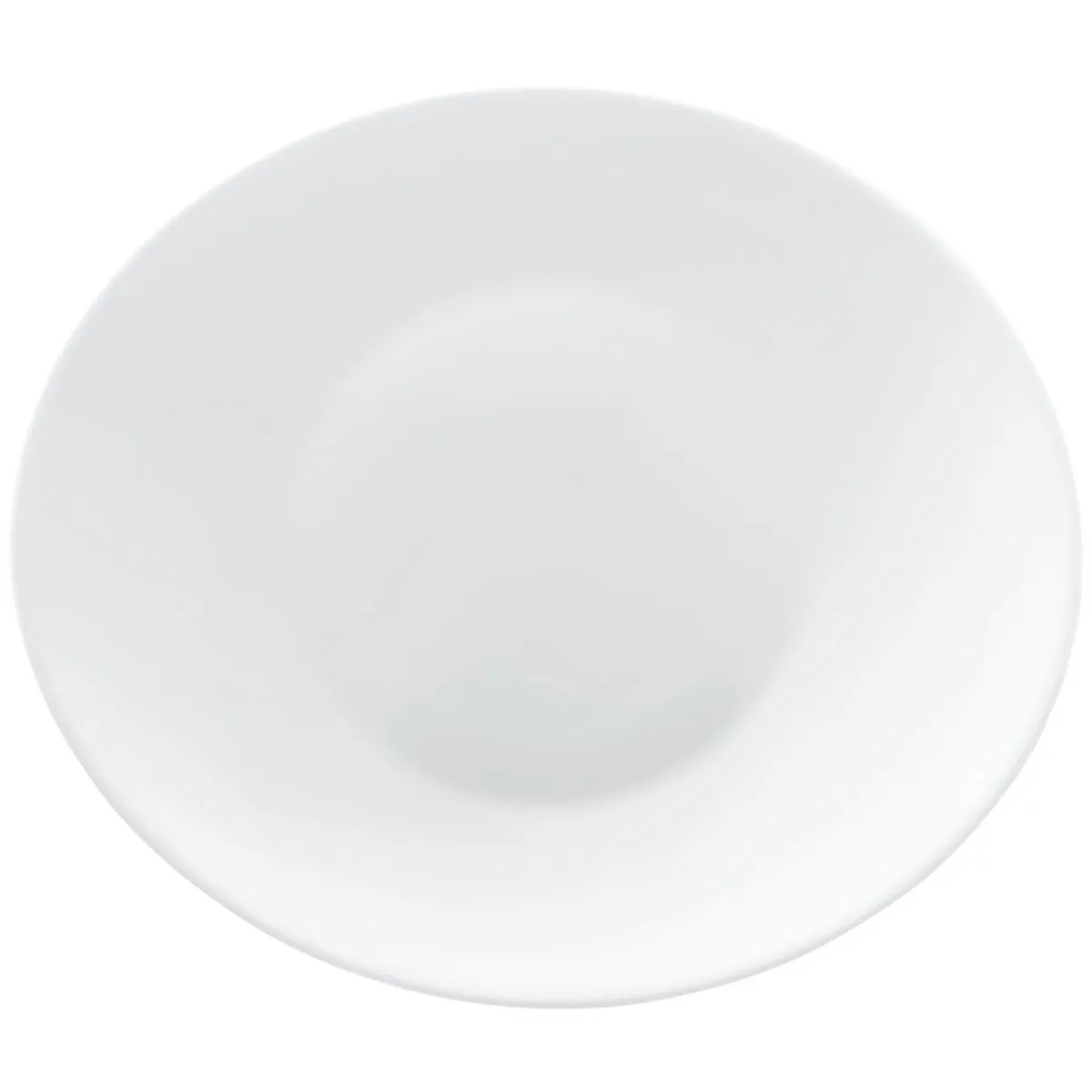 24x Bormioli Rocco Piatto Prometeo piano; 27.3x24x3 cm (LxLxH); bianco; ovale; 24 pz. / Pacco - immagine 1