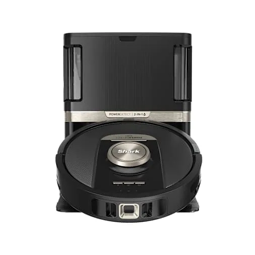 Robot Aspirapolvere e Lavapavimenti 2 in 1 Shark PowerDetect NeverTouch Pro con Autosvuotamento in Nero - immagine 1