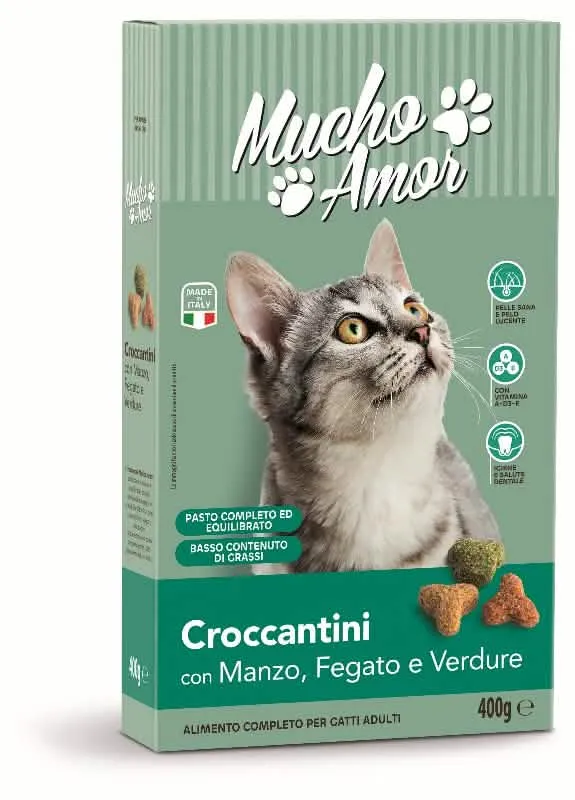 MUCHOAMOR GATTO CROCCH 400GR MAN/FEG/VER - immagine 1