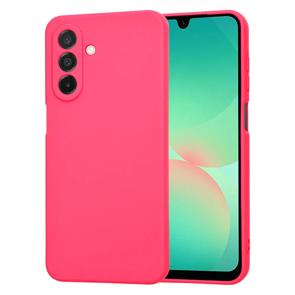 Custodia per Samsung Galaxy A26 A266, Techsuit, SoftFlex, Rosa Scuro - immagine 1