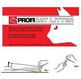 PROFICAT LITTER Granulato per il Prelievo delle Urine nei Gatti - 200 g - immagine 1