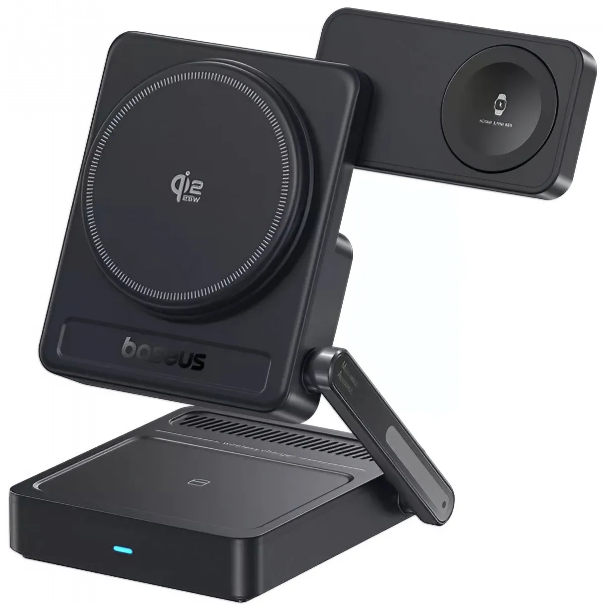 Caricatore Wireless Baseus PicoGo AF21 3in1, 35W, Nero E0205402 - immagine 1