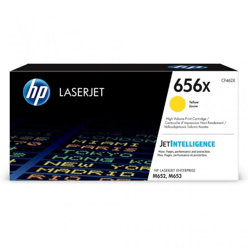 HP Cartuccia toner giallo originale ad alta capacità LaserJet 656X - immagine 1