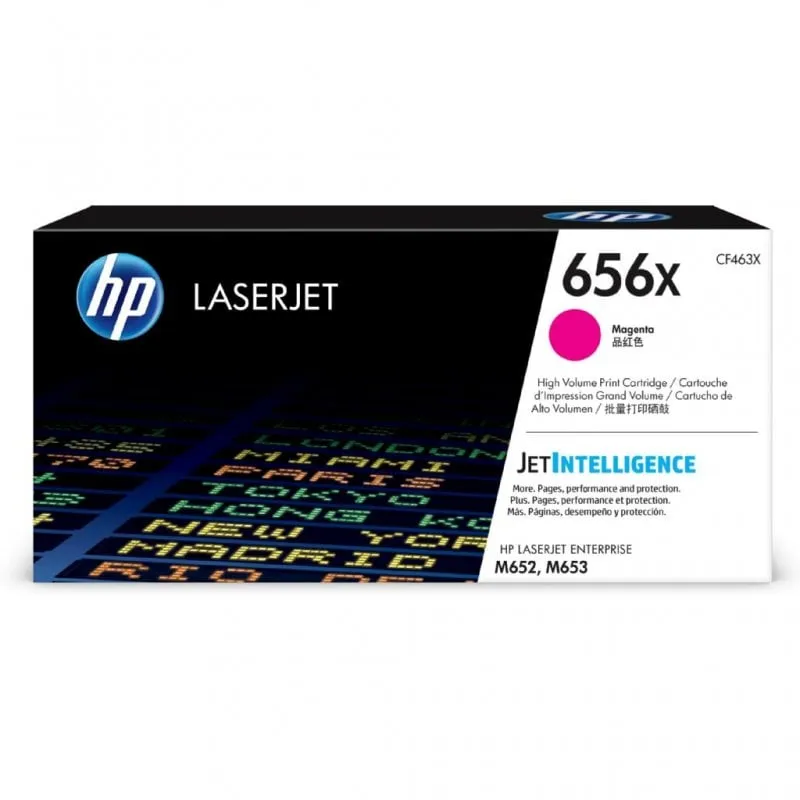 HP Cartuccia toner magenta originale ad alta capacità LaserJet 656X - immagine 1