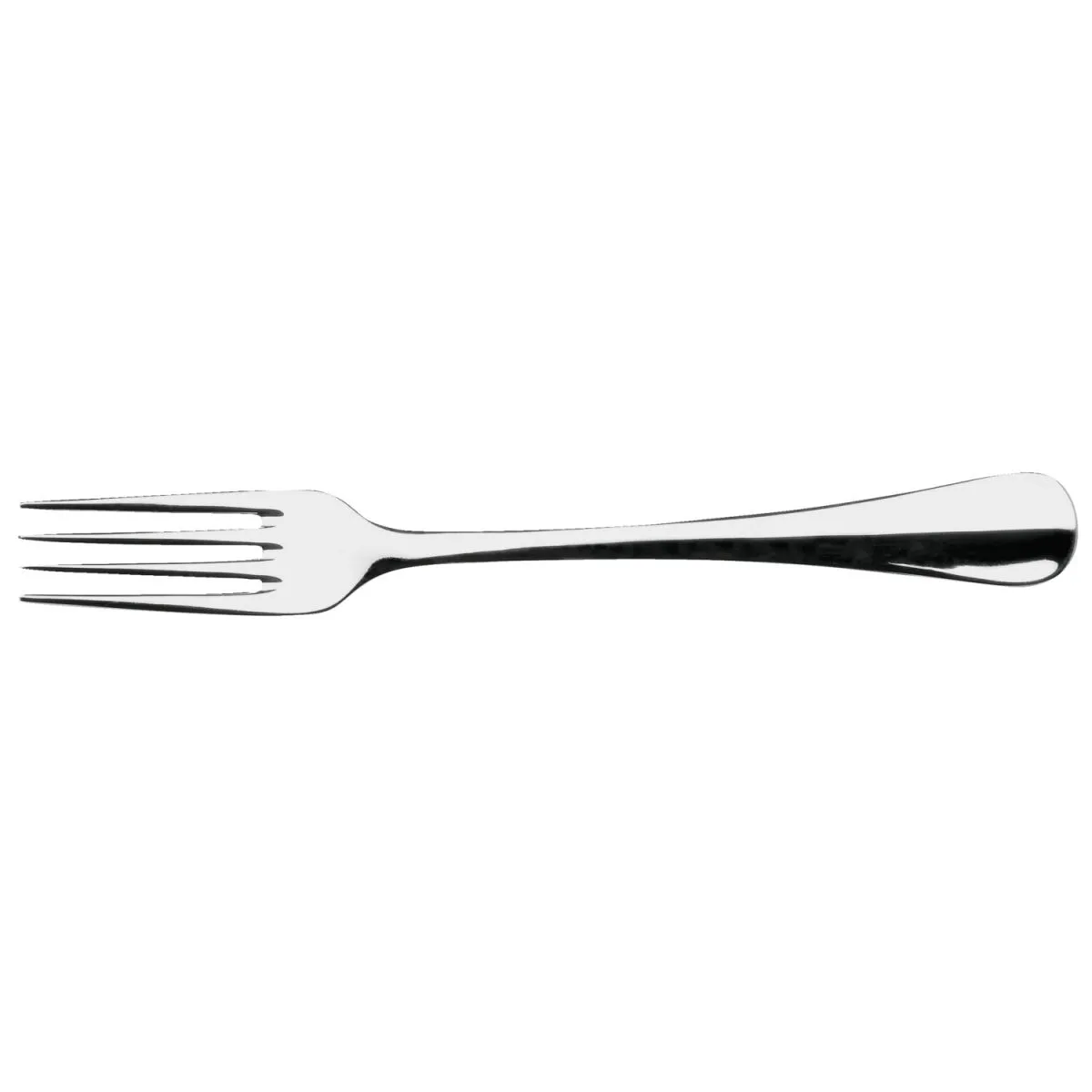 12x VEGA Forchetta frutta Baguette; 18.3 cm (L); argento, manico argento; 12 pz. / Pacco - immagine 1