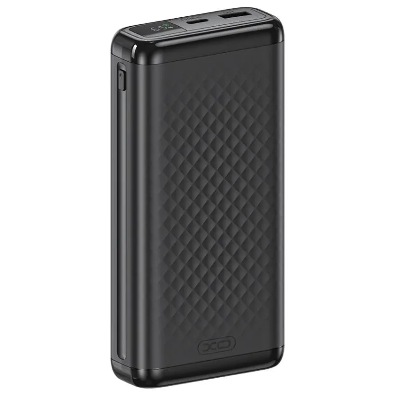 Batteria Esterna XO Design PB309, 20000mAh, 22.5W, QC + PD, 1 x USB-A - 1 x USB-C, Nera - immagine 1