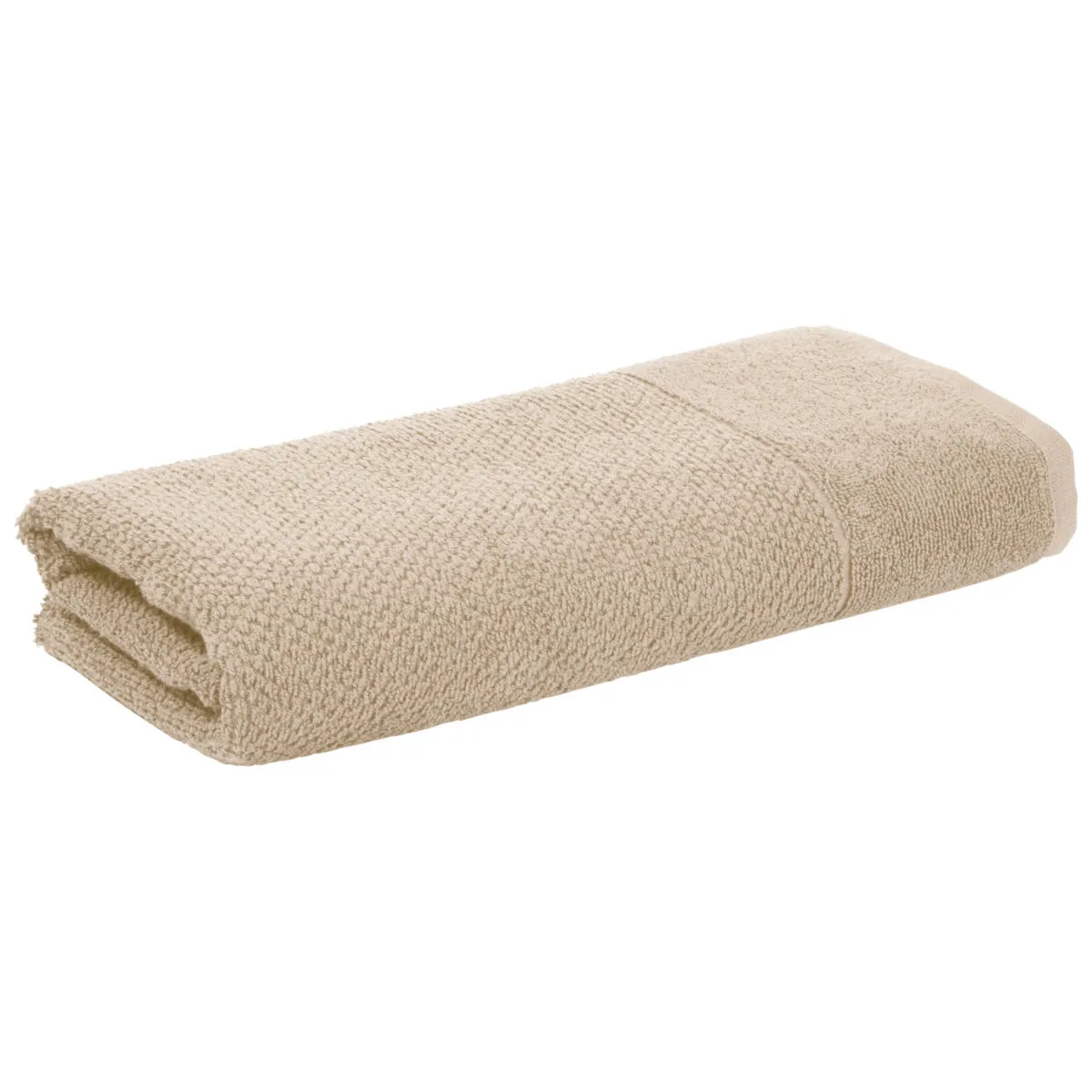 ERWIN M. Telo doccia Duo; 70x140 cm (LxL); bianco crema - immagine 1