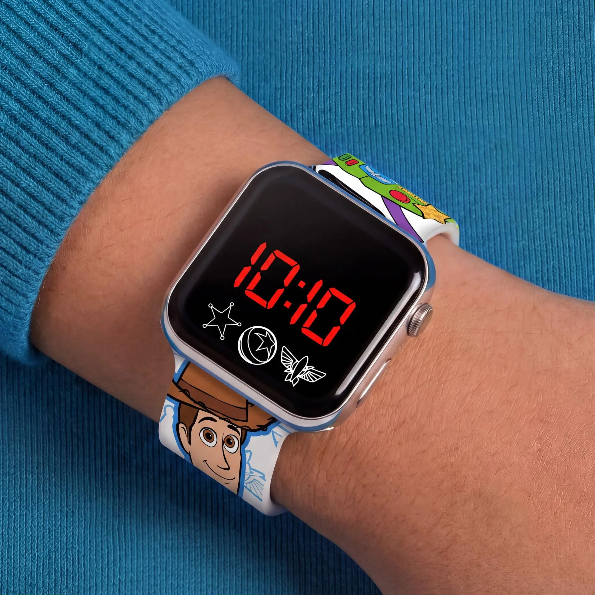 Disney Toy Story Buzz and Woody - Orologio a LED - immagine 2