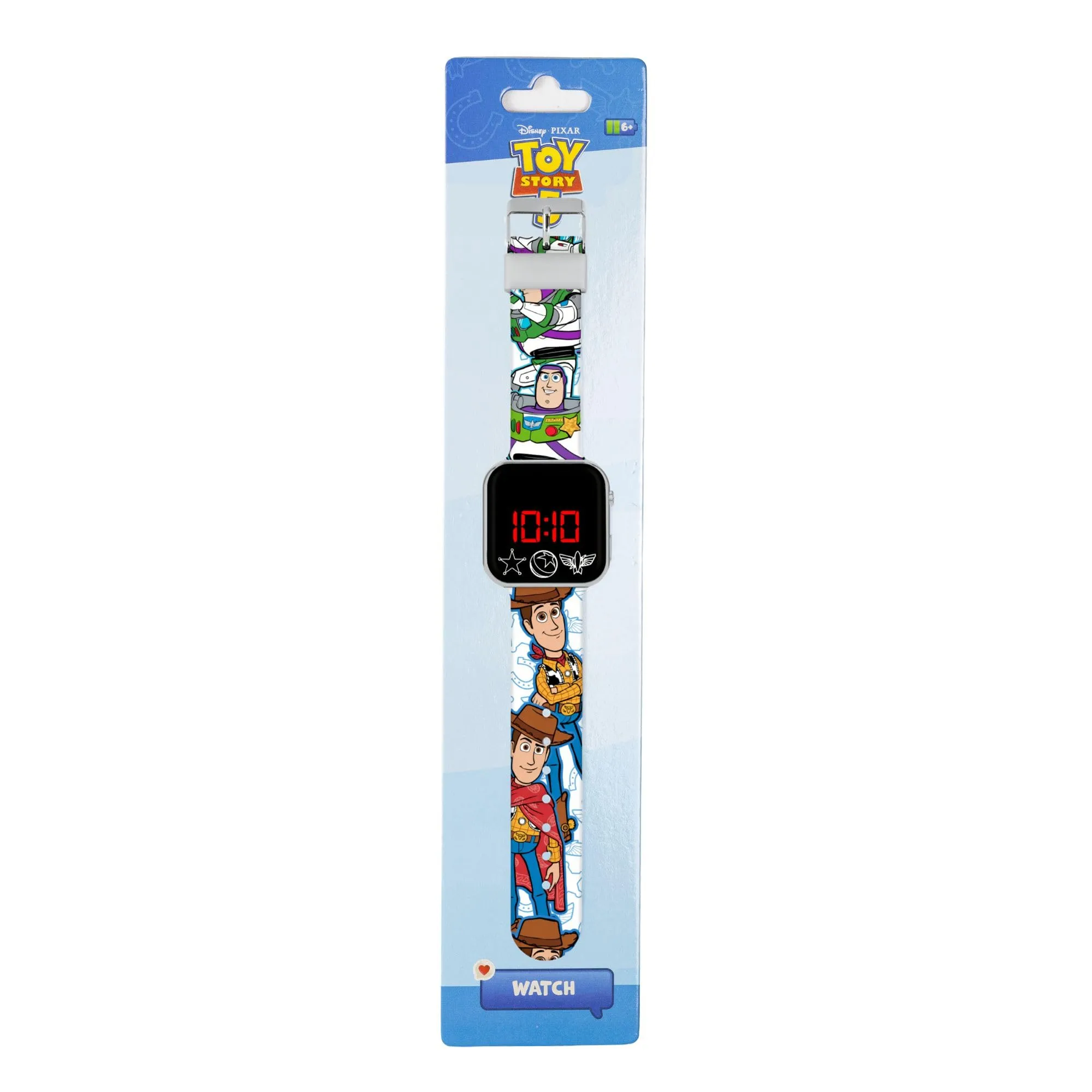 Disney Toy Story Buzz and Woody - Orologio a LED - immagine 6