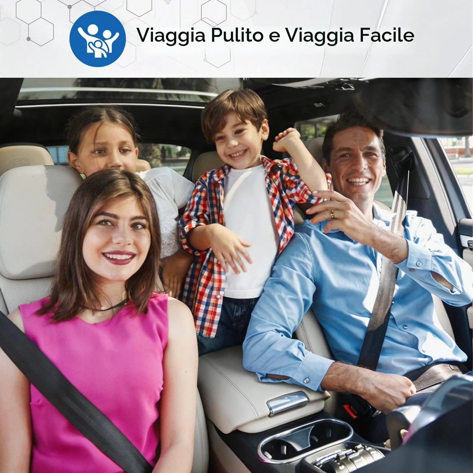 AiQInu Protettore Schienale Sedile Auto con Grandi Tasche Portaoggetti – Impermeabile, Antimacchia (Nero) - immagine 6
