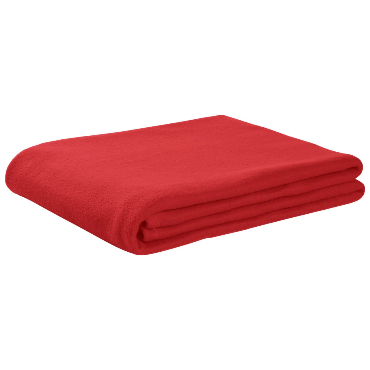 ERWIN M. Coperta in pile Artico Inverno; 150x200 cm (LxL); rosso chiaro; rettangolare - immagine 1