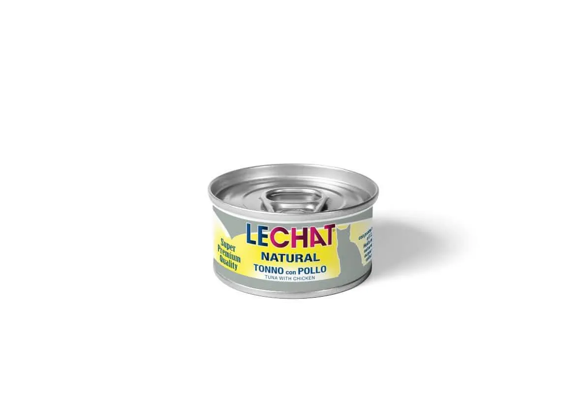 LECHAT NATUR SFILACC GATTO 80GR TON/POLL - immagine 1