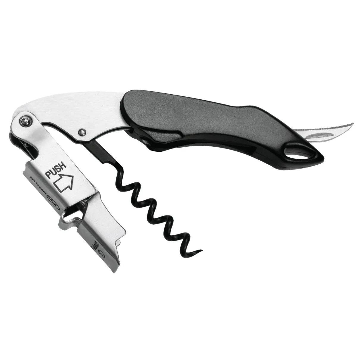VEGA Apribottiglie professionale Jubba; 12 cm (L); nero - immagine 1