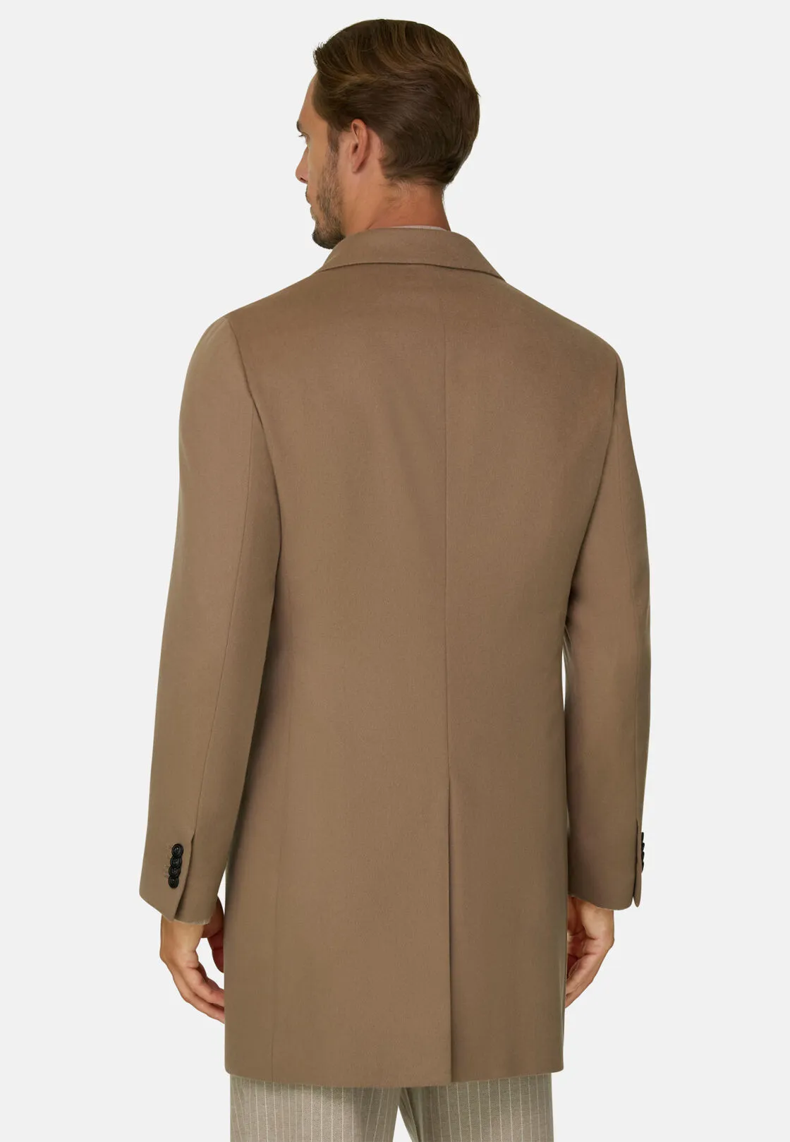 Boggi, Cappotto In Puro Cashmere Monopetto, Uomo, , Taglia: 48 - immagine 4