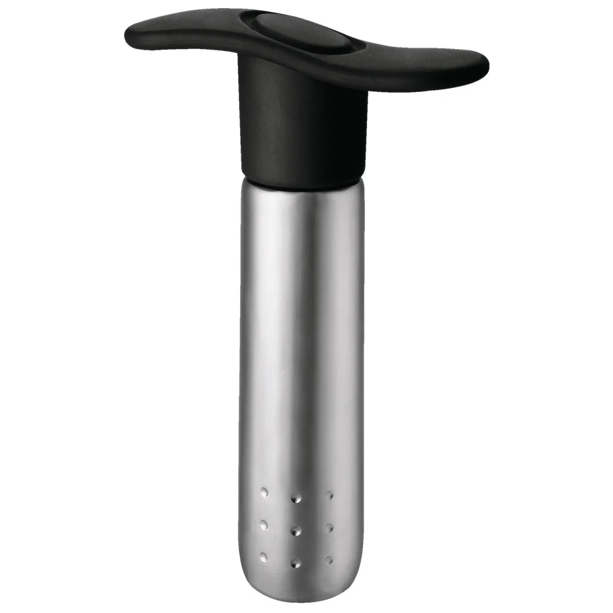 Le Creuset Pompa per il vino Tump; 14.5 cm (L); nero/argento - immagine 1