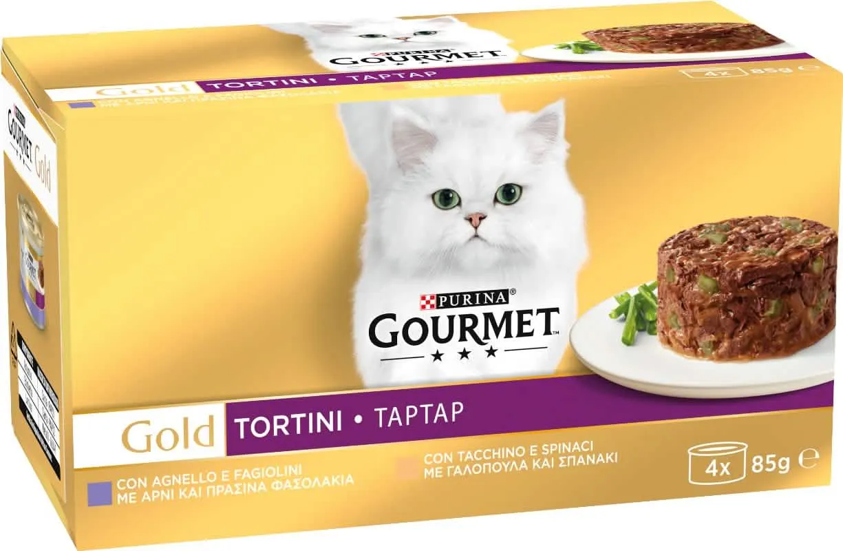 GOURMET GOLD GATTO 4X85GR TAC/SPI-AGN/FA - immagine 1