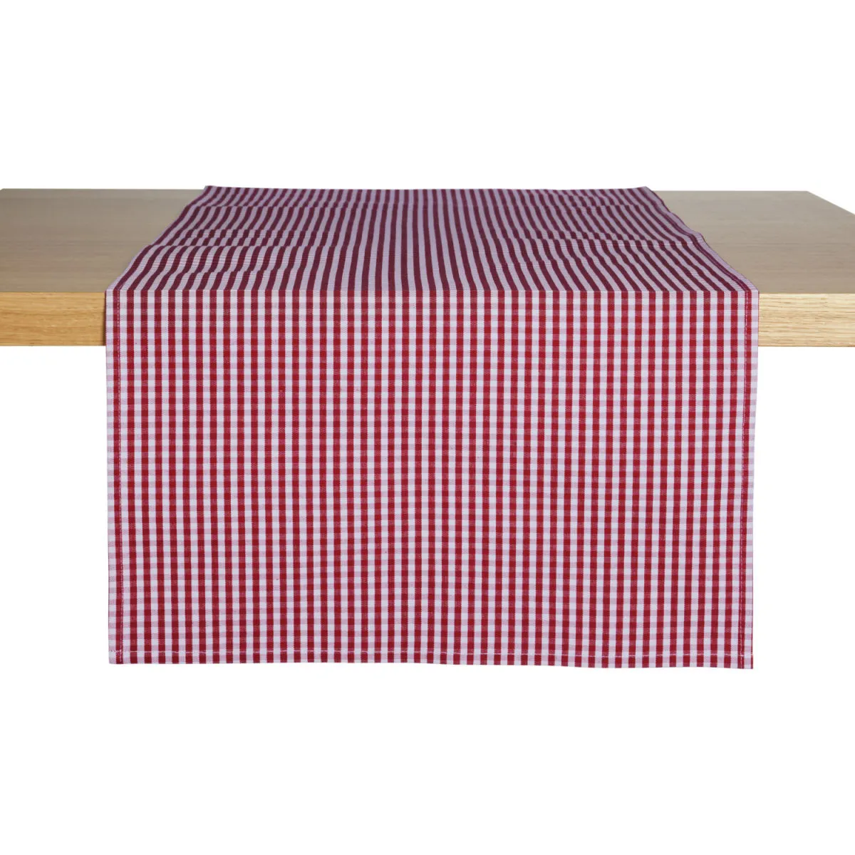 2x ERWIN M. Runner tavola La Villa; 40x130 cm (LxL); rosso; rettangolare; 2 pz. / Pacco - immagine 1