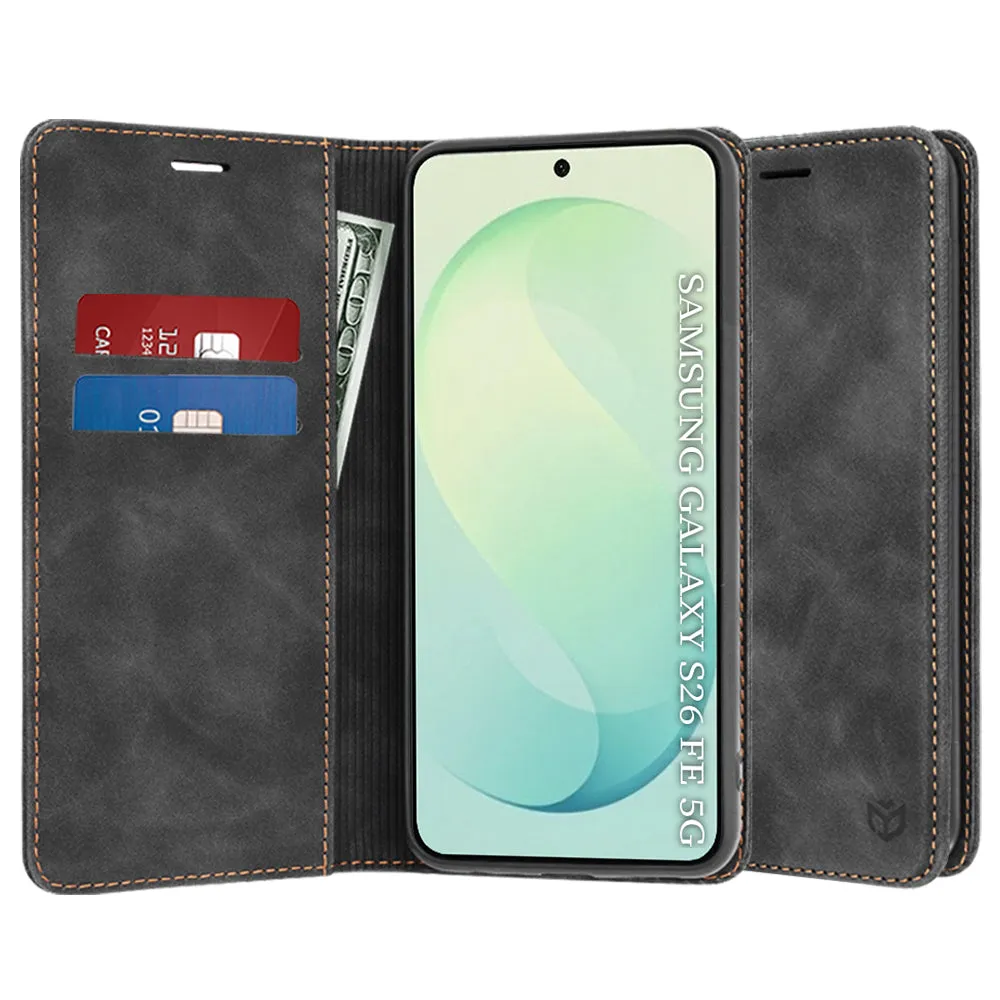 Custodia per Samsung Galaxy S26 FE S741 / S25 FE, Techsuit, Confy, Nera - immagine 1
