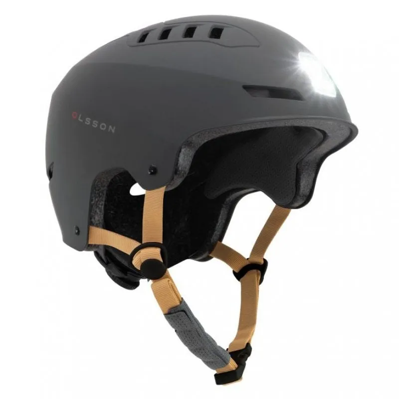Casco Olsson and Brothers Urban Light Antracite S/M Nero - immagine 1