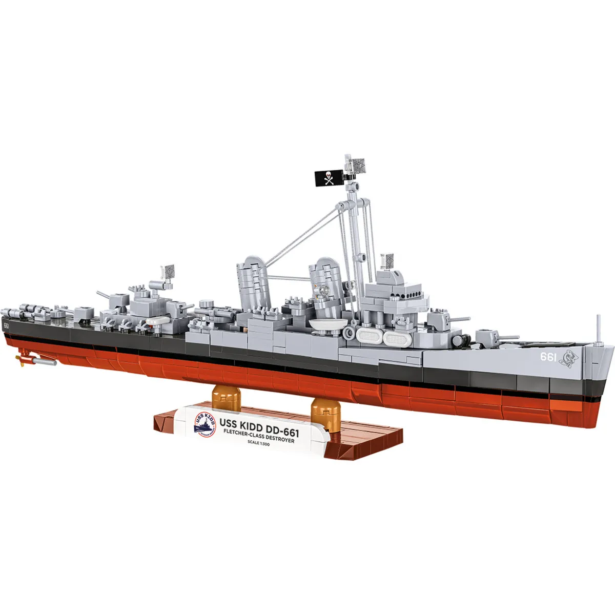 USS Kidd DD-661, Giochi di costruzione - immagine 1