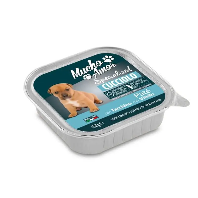 MUCHOAMOR Cane Cucc Pate 150gr TAC/VIT - immagine 1